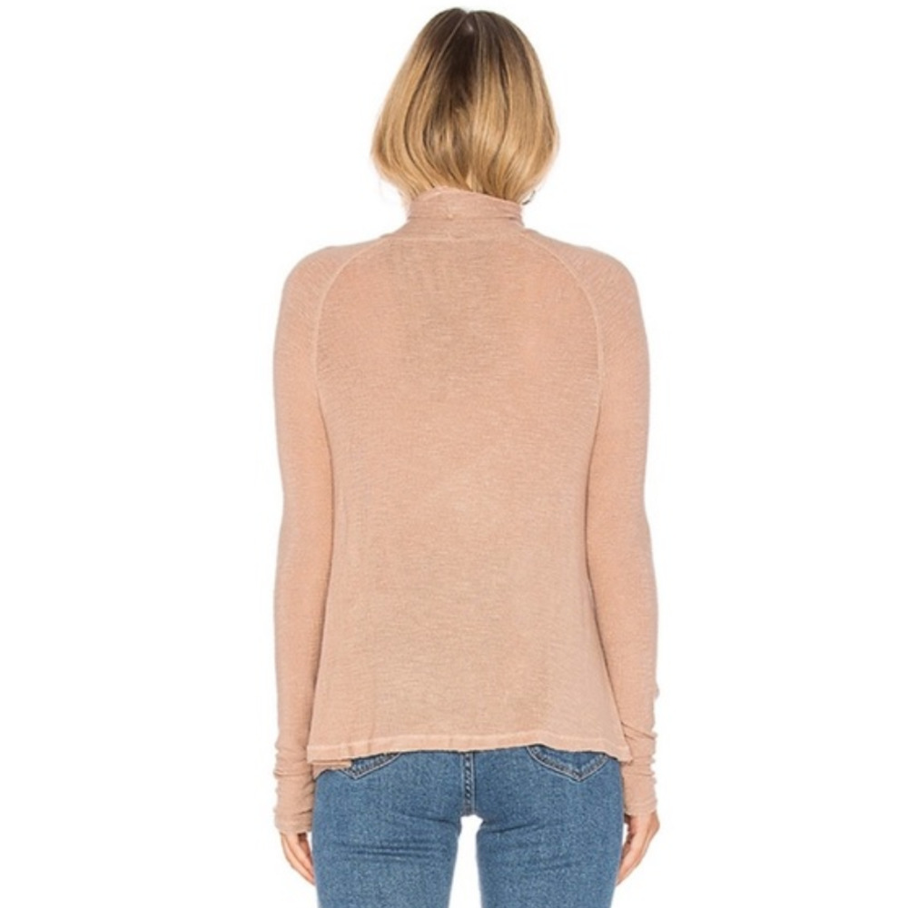 Intimately Free People Almond Weekend Snuggle Turtleneck NEW Small - Picture 2 of 11